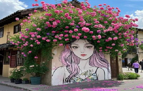 松溪怎么设计网红打卡墙绘