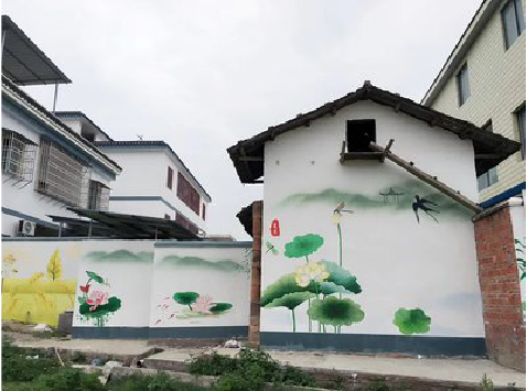 松溪室外墙绘-从选材到保养。