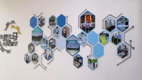 松溪文化墙最常见的做法。