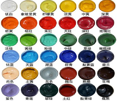 松溪墙绘颜色的选择有讲究。