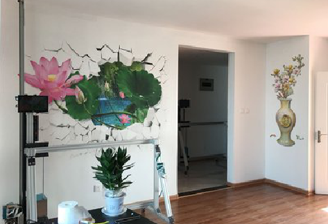 松溪墙体彩绘相比墙纸的优势。