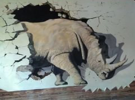 松溪在墙绘中，如何绘制3D效果？