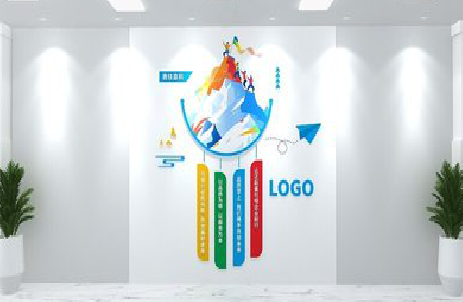 松溪公司企业形象墙的工艺材料有哪些？