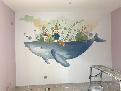 松溪手绘墙的特点及优势。